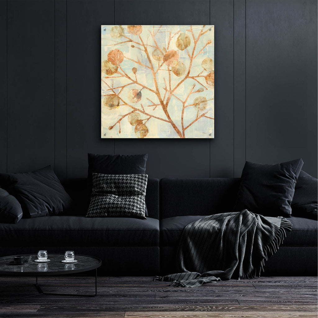 Epic Art 'Shimmering 2'  by Albena Hristova Acrylic Glass Wall Art,36x36