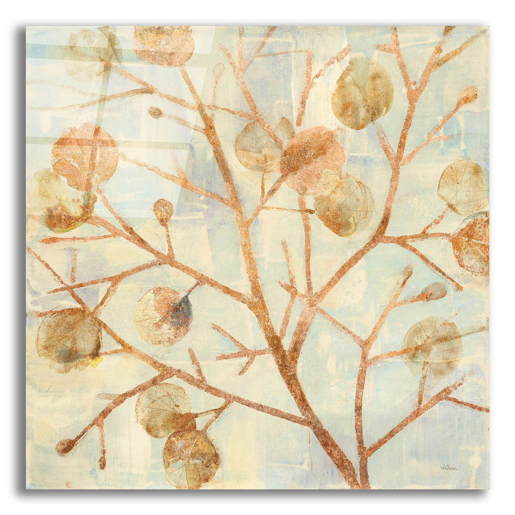Epic Art 'Shimmering 2'  by Albena Hristova Acrylic Glass Wall Art