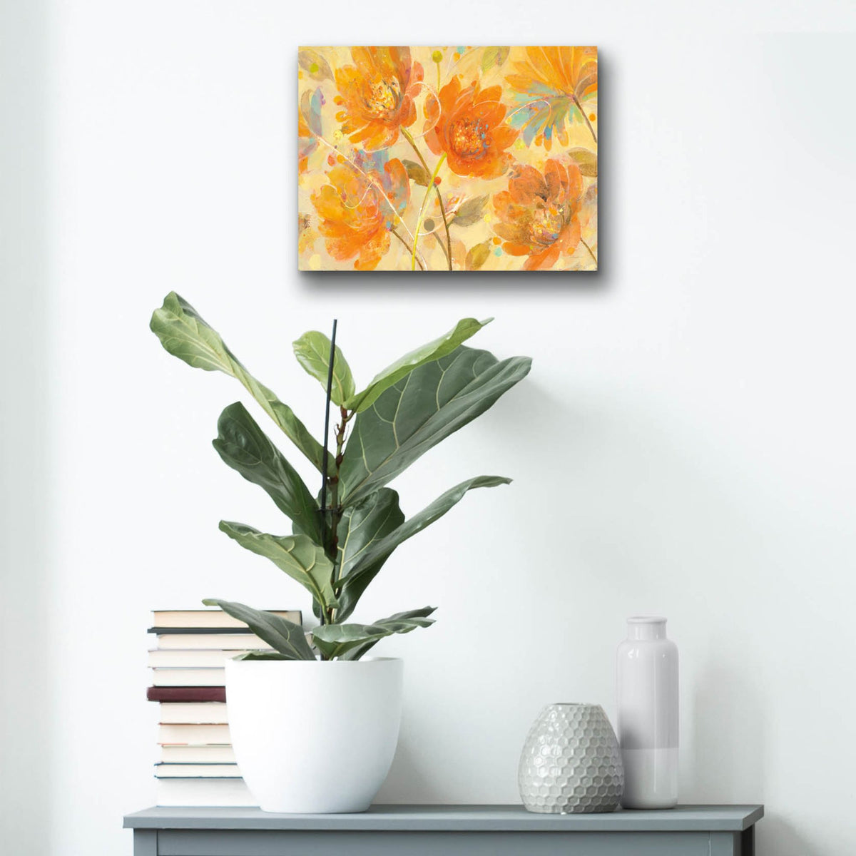 Epic Art 'Samba'  by Albena Hristova Acrylic Glass Wall Art, 16x12 room view