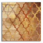 Epic Art 'Gilded Rockin Moroccan'  by Albena Hristova Acrylic Glass Wall Art
