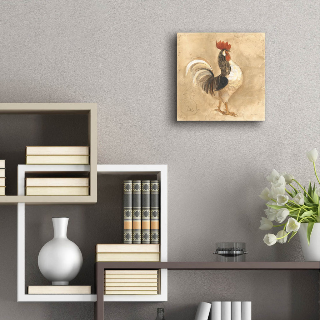 Epic Art 'Farm Friend 1'  by Albena Hristova Acrylic Glass Wall Art, 12x12 room view