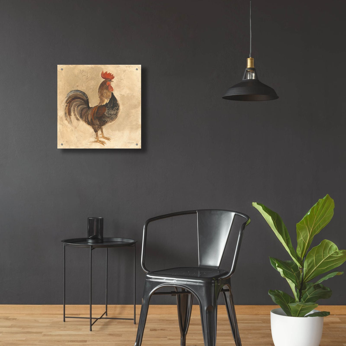 Farm Friend 3 by Albena Hristova - 24x24 acrylic wall art in a room