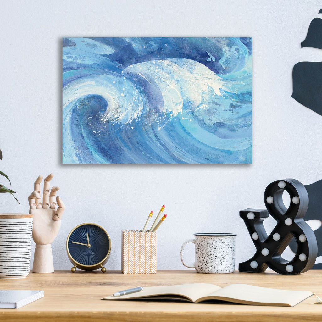 The Big Wave by Albena Hristova - 16x12 acrylic wall art in a room