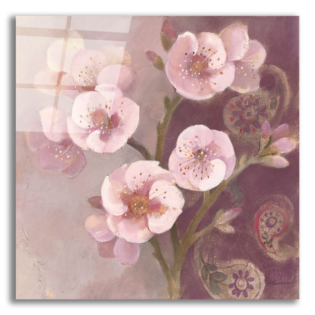Epic Art 'Gypsy Blossoms 2'  by Albena Hristova Acrylic Glass Wall Art
