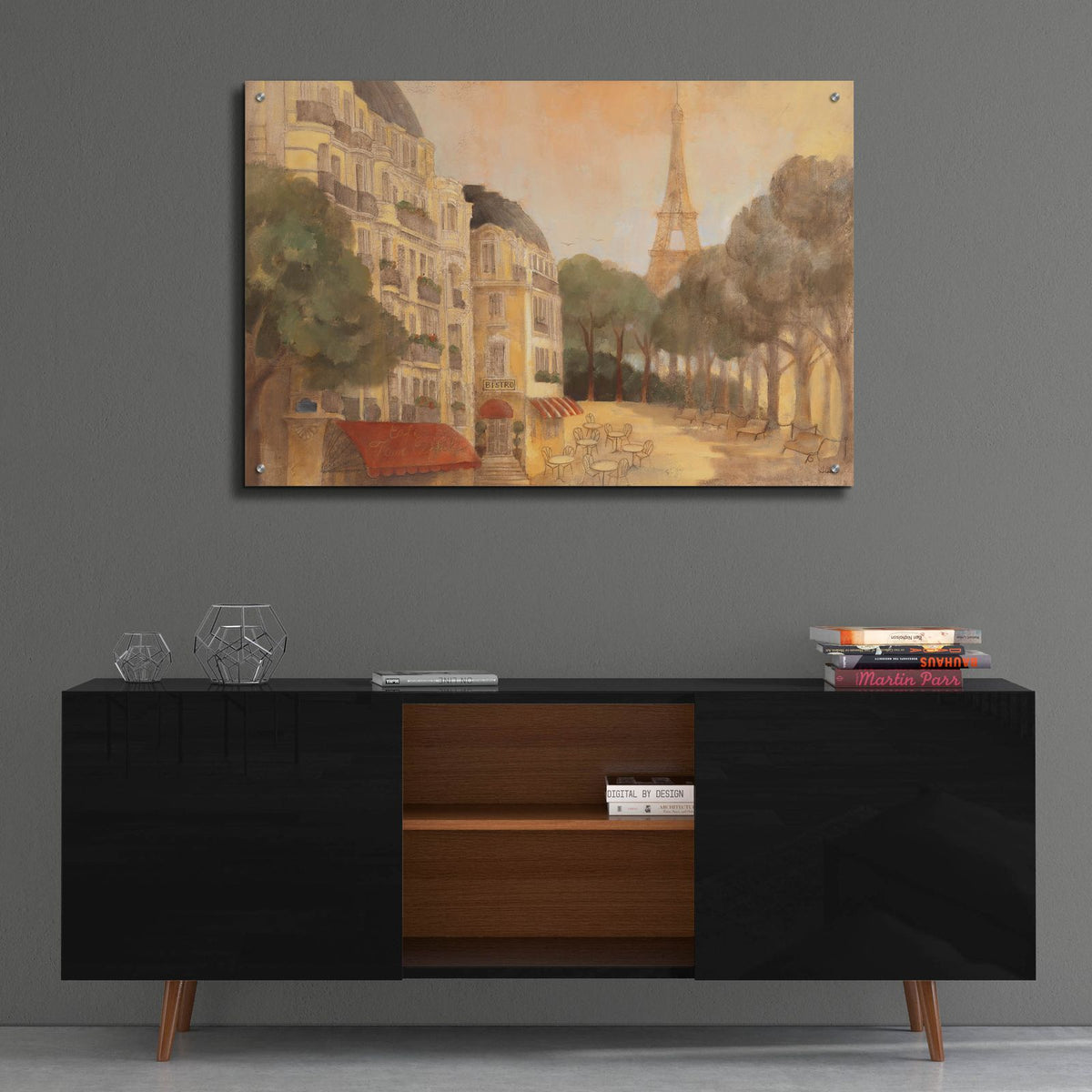 Twilight From The Balcony by Albena Hristova - 36x24 acrylic wall art in a room