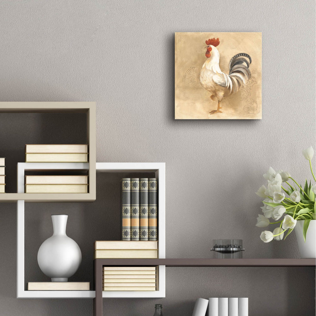 Epic Art 'Farm Friend 4'  by Albena Hristova Acrylic Glass Wall Art,12x12