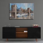 Spanning The East River by Albena Hristova - 36x24 acrylic wall art in a room