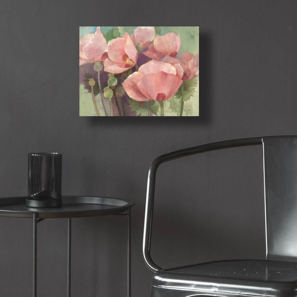 Epic Art 'Just Poppies'  by Albena Hristova Acrylic Glass Wall Art,16x12