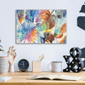 Palm Abstract by Albena Hristova - 16x12 acrylic wall art in a room