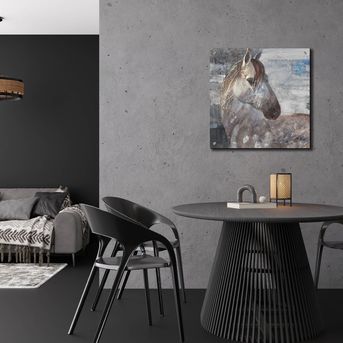 Epic Art 'Appaloosa'  by Albena Hristova Acrylic Glass Wall Art,24x24