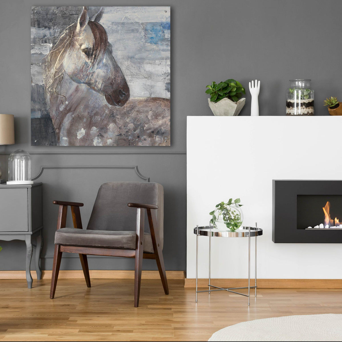 Epic Art 'Appaloosa'  by Albena Hristova Acrylic Glass Wall Art,36x36