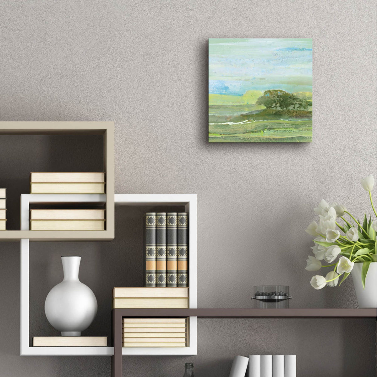 Epic Art 'Savannah'  by Albena Hristova Acrylic Glass Wall Art, 12x12 room view