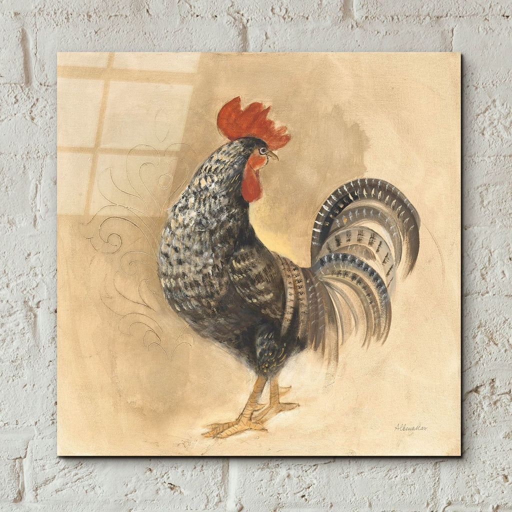 Epic Art 'Farm Friend 2'  by Albena Hristova Acrylic Glass Wall Art,12x12