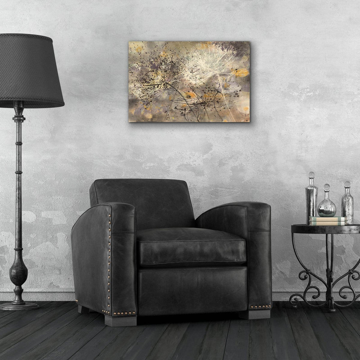 Sparklers 2 by Albena Hristova - 24x16 acrylic wall art in a room