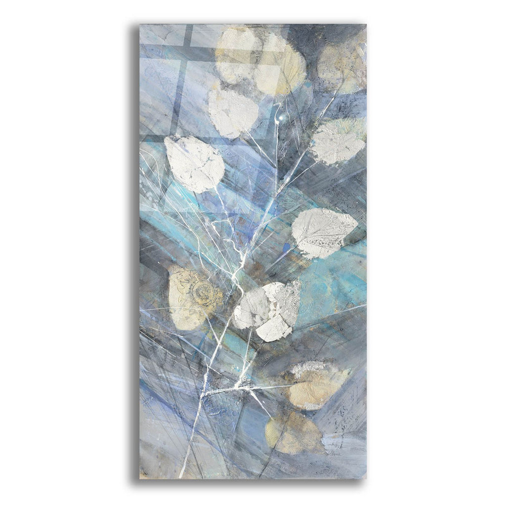 Silver Leaves 2 by Albena Hristova acrylic glass wall art