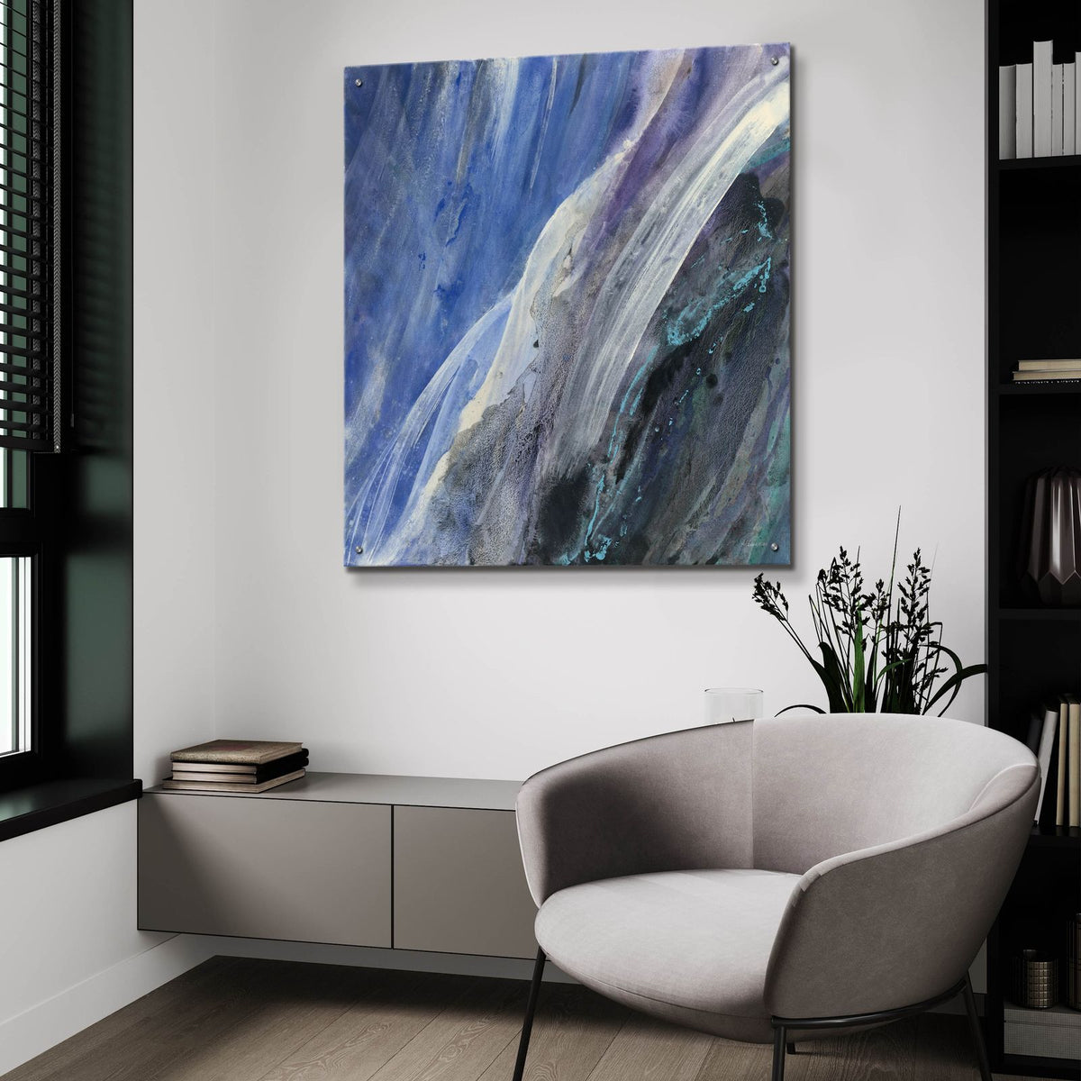 Splash by Albena Hristova - 36x36 acrylic wall art in a room