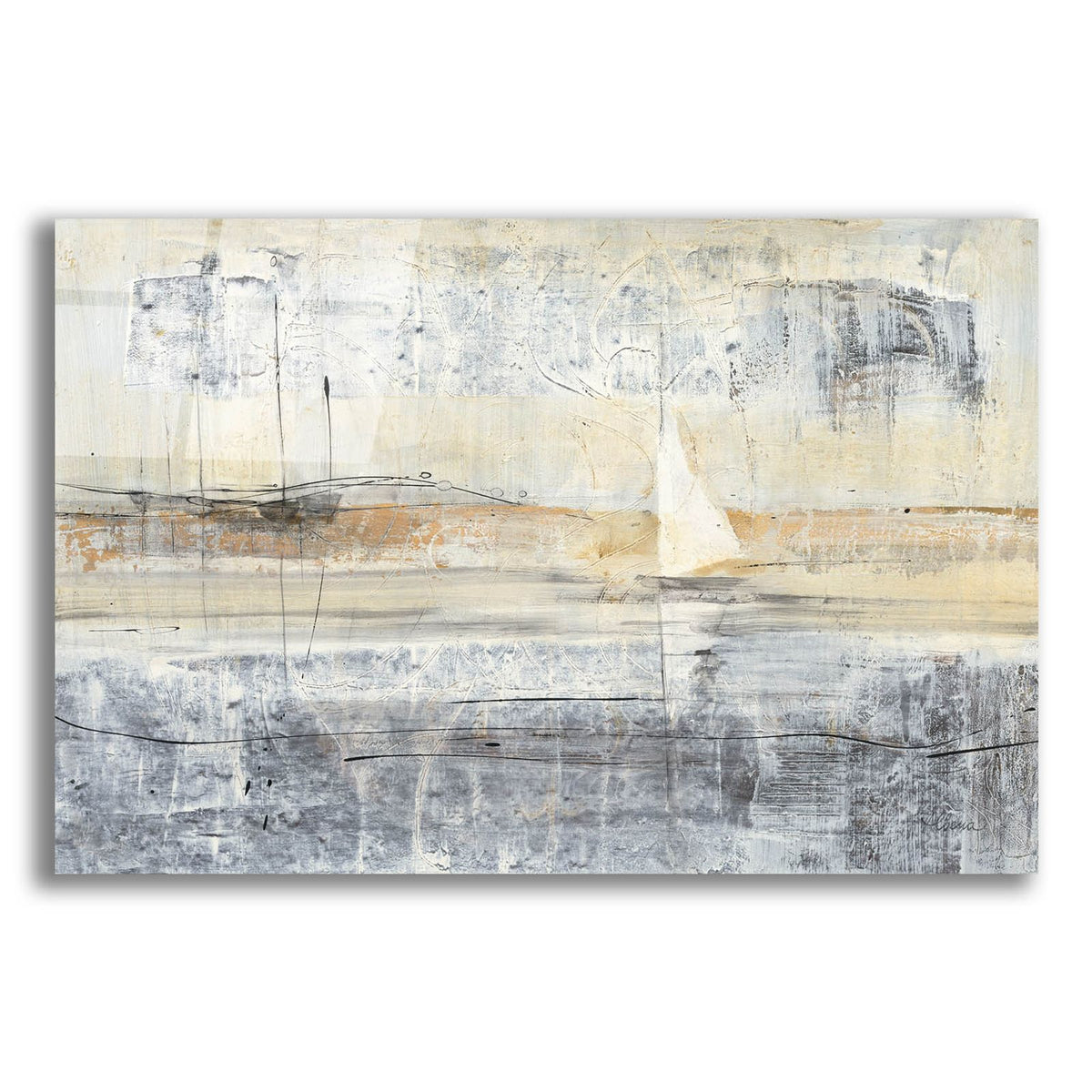 Gold Coast by Albena Hristova acrylic glass wall art