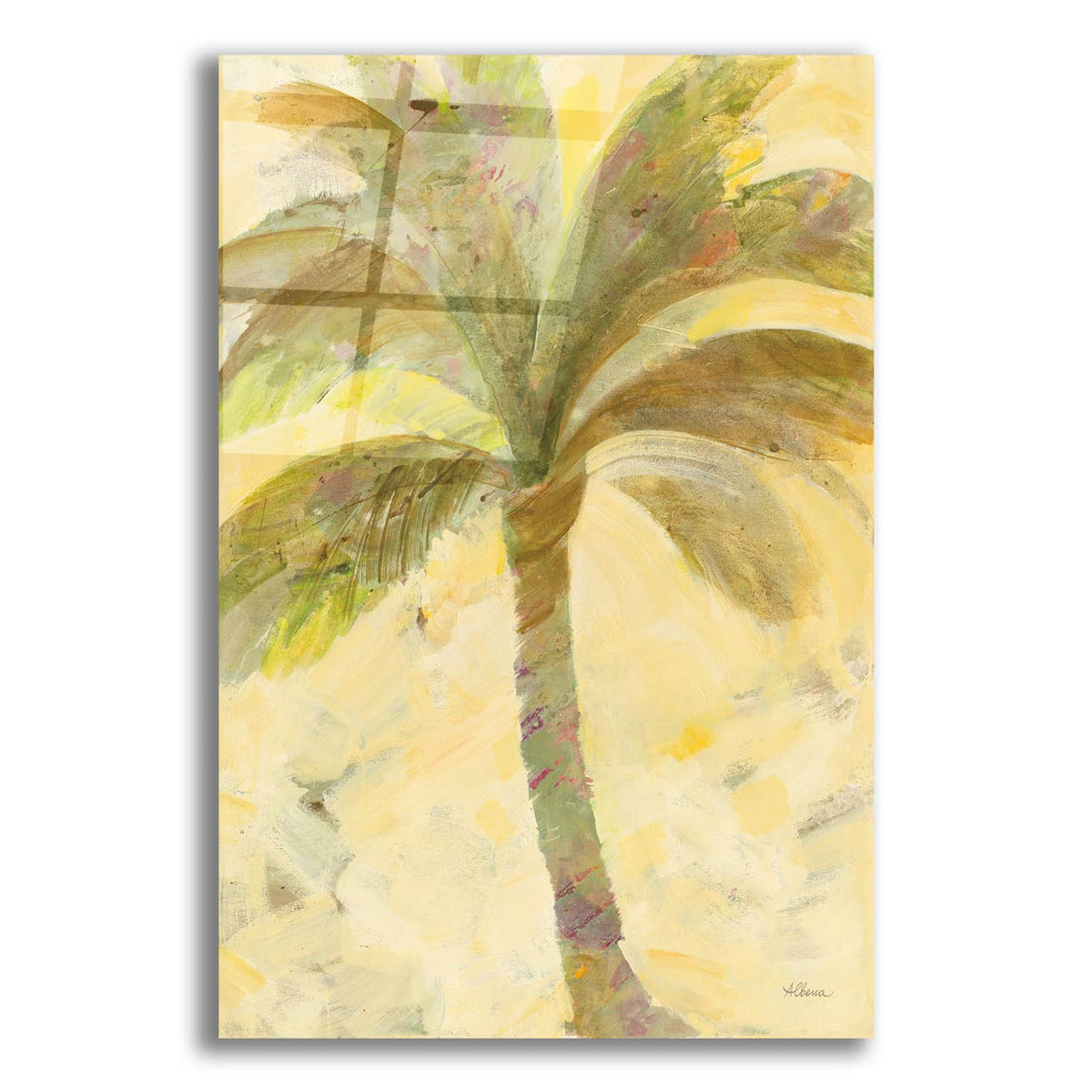 Under The Palm by Albena Hristova acrylic glass wall art