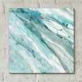 Silver Springs 2 Blue Green by Albena Hristova - 12x12 acrylic wall art in a room