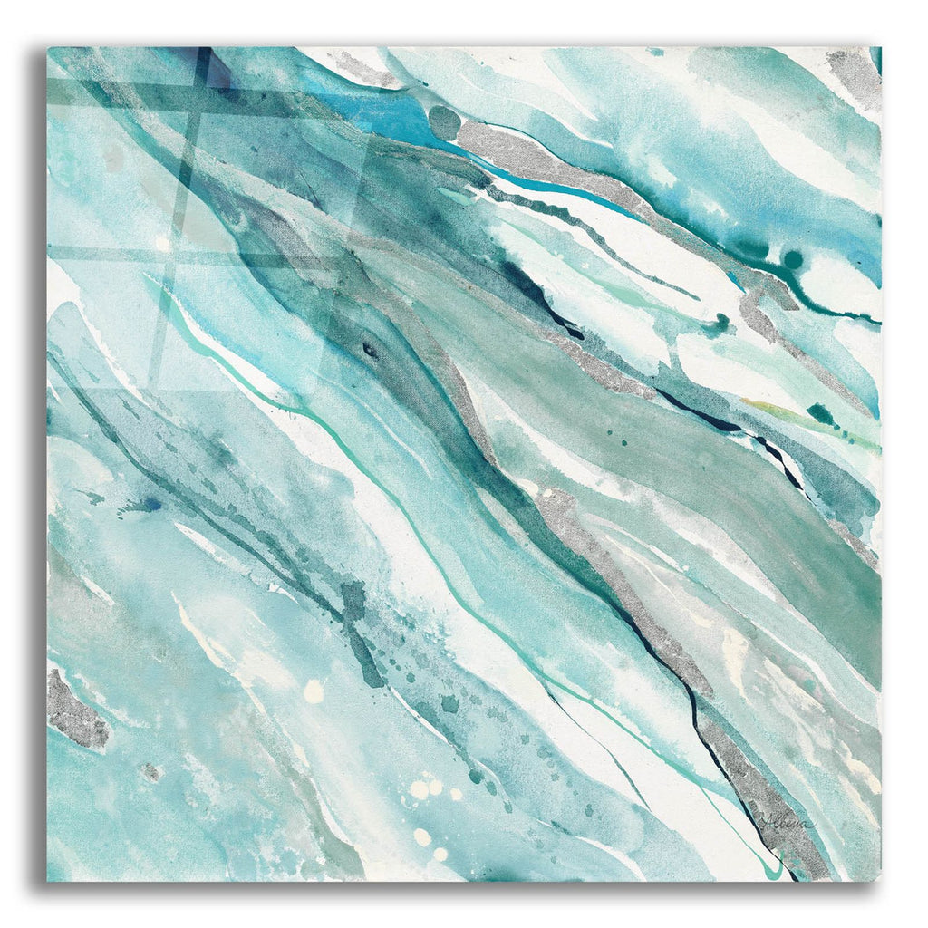 Silver Springs 2 Blue Green by Albena Hristova acrylic glass wall art