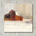 Winter On The Farm by Albena Hristova - 12x12 acrylic wall art in a room