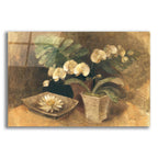 Meditative Orchids by Albena Hristova acrylic glass wall art