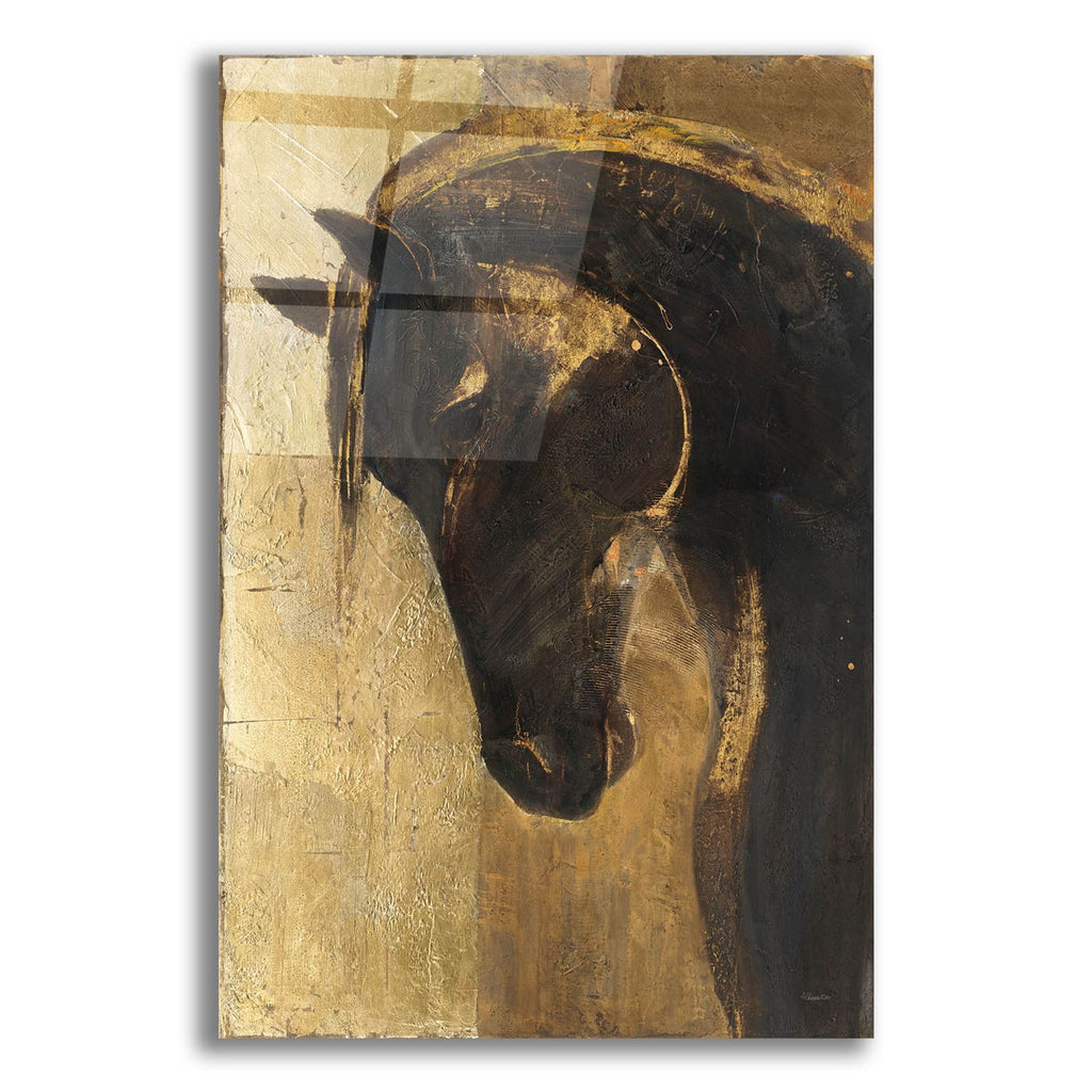 Trojan Horse 2 Gold by Albena Hristova acrylic glass wall art