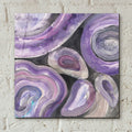 Circle Rain V2 by Albena Hristova - 12x12 acrylic wall art in a room