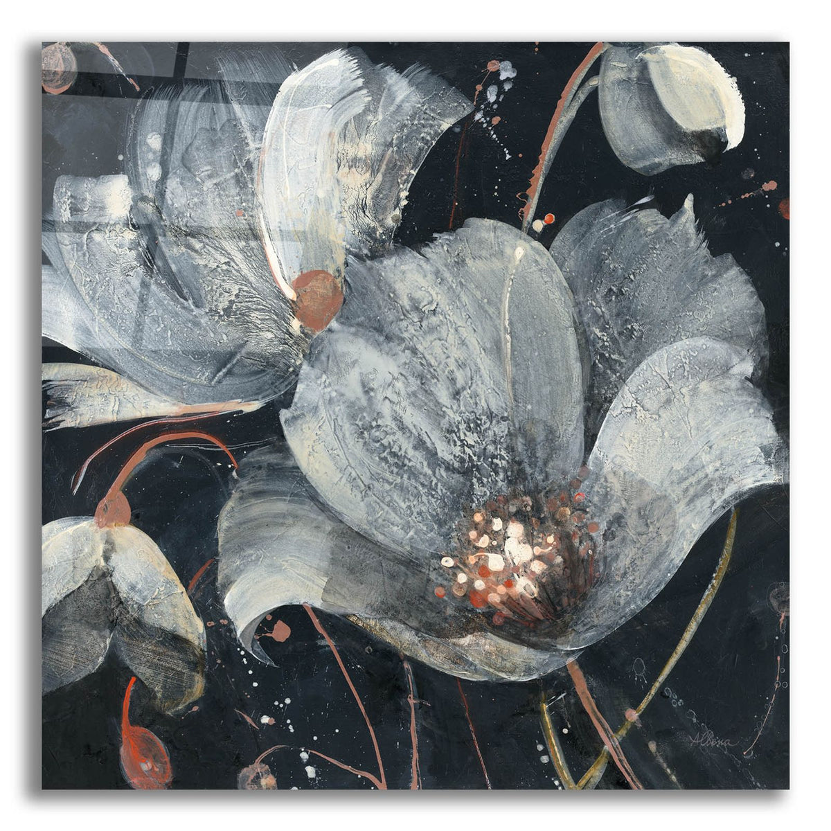 Translucent Poppies by Albena Hristova acrylic glass wall art