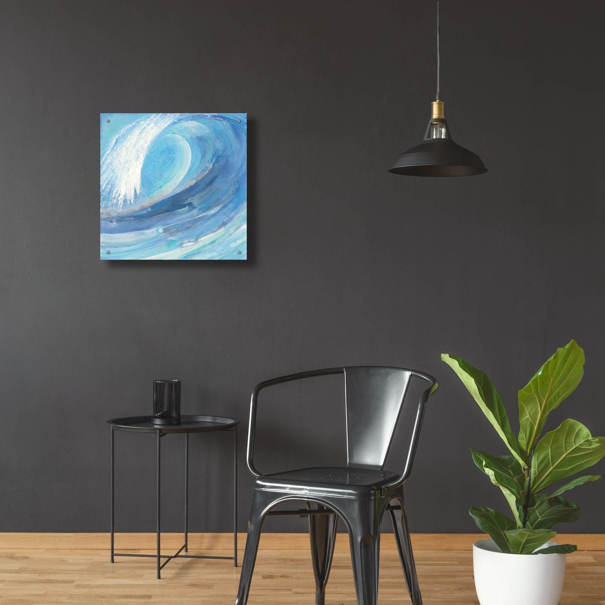 Surfs Up by Albena Hristova - 24x24 acrylic wall art in a room