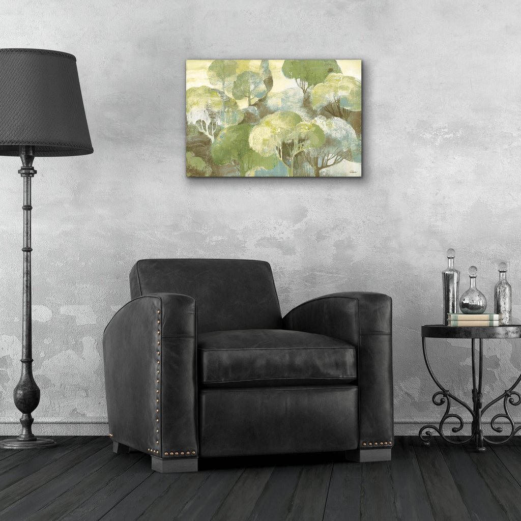 Looking Out At The Trees Cool by Albena Hristova - 24x16 acrylic wall art in a room