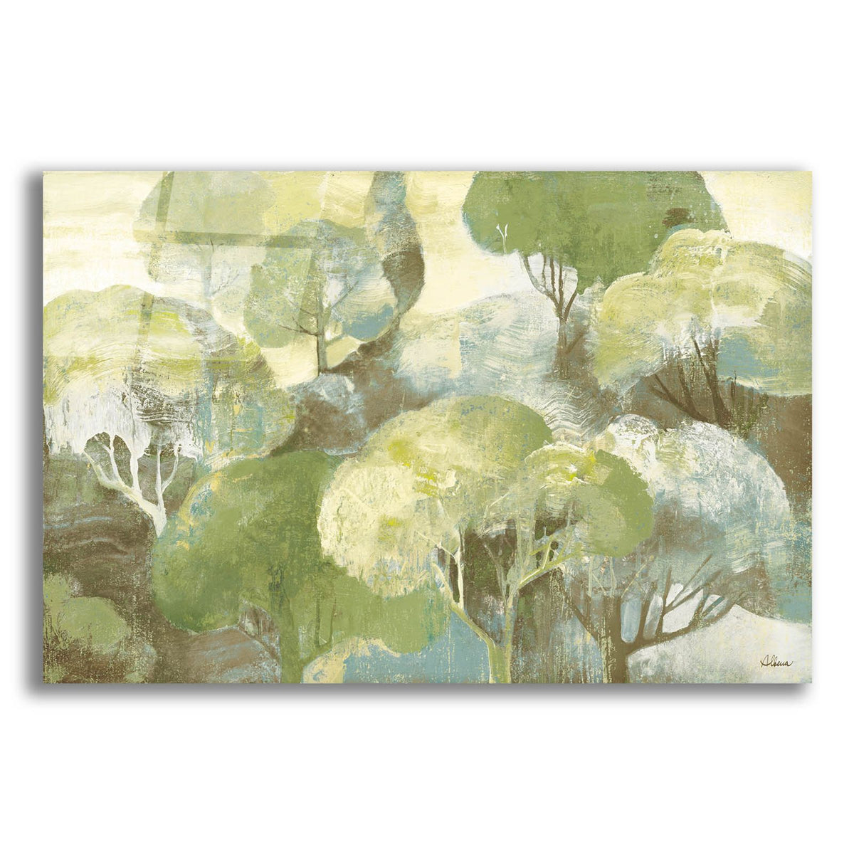Looking Out At The Trees Cool by Albena Hristova acrylic glass wall art
