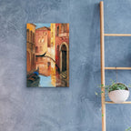 Morning On The Canal 2 by Albena Hristova - 16x24 acrylic wall art in a room