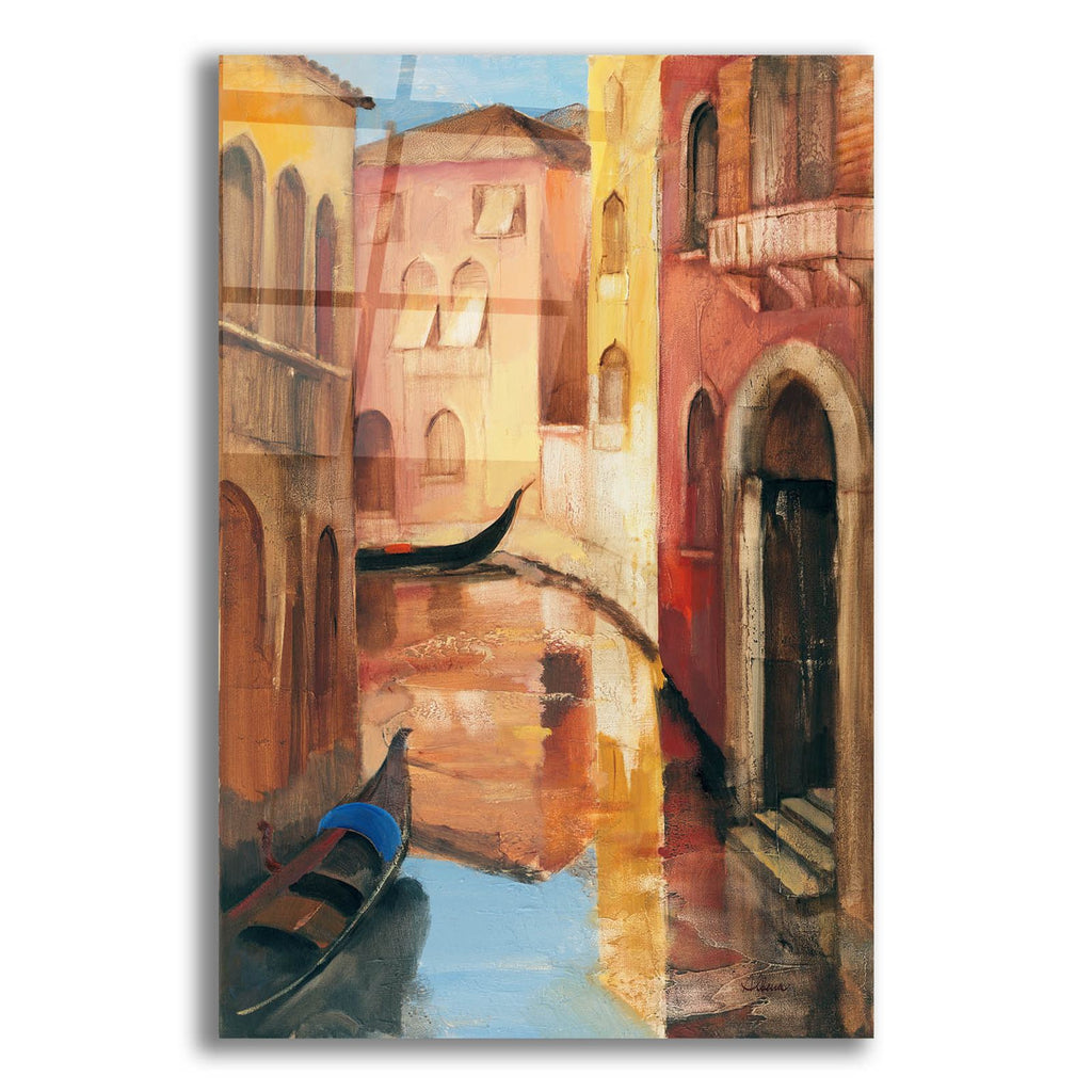 Morning On The Canal 2 by Albena Hristova acrylic glass wall art