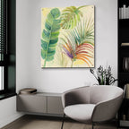 Tropical Delight 1 by Albena Hristova - 36x36 acrylic wall art in a room