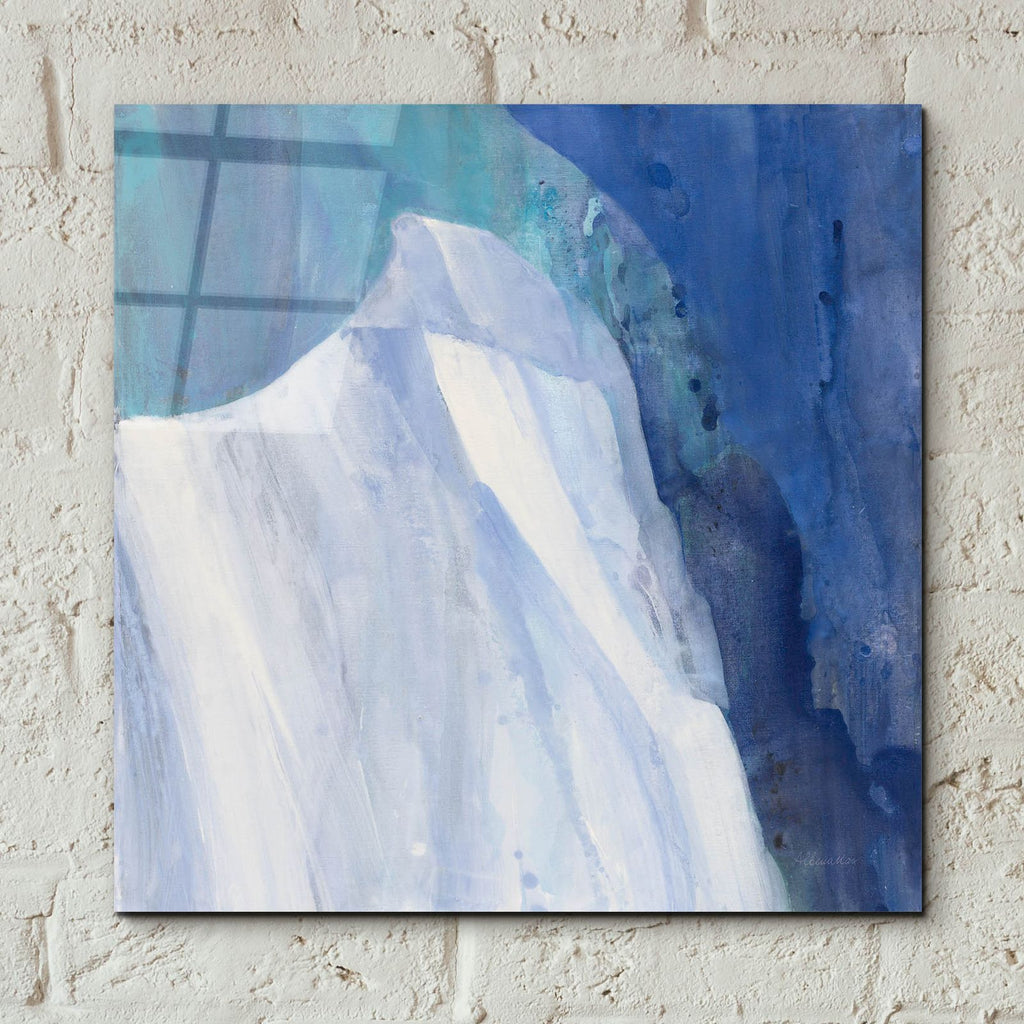 Crystal Morning Blue by Albena Hristova - 12x12 acrylic wall art in a room