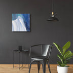 Crystal Morning Blue by Albena Hristova - 24x24 acrylic wall art in a room