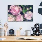 Evening Peonies 2 by Albena Hristova - 16x12 acrylic wall art in a room