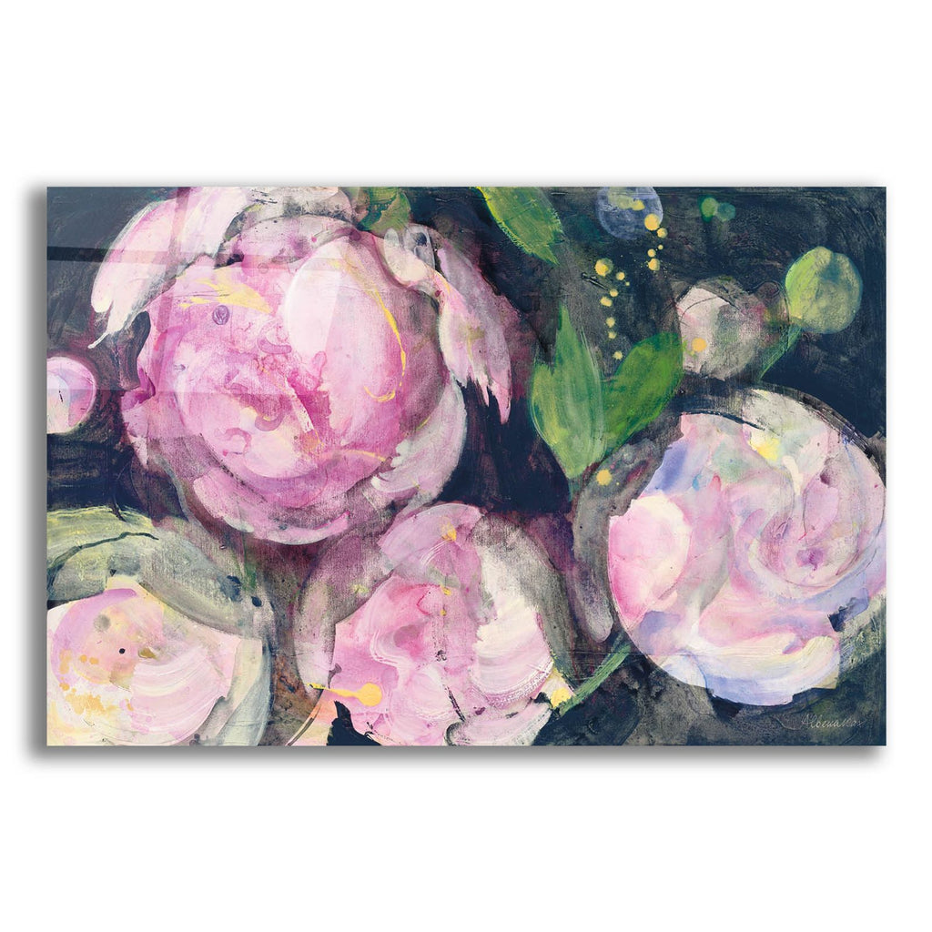 Evening Peonies 2 by Albena Hristova acrylic glass wall art