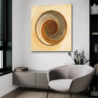 Woven Beauty 1 by Albena Hristova - 36x36 acrylic wall art in a room