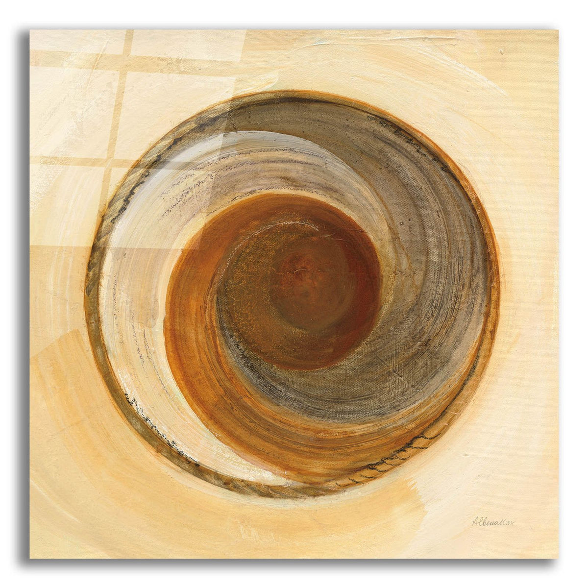 Woven Beauty 1 by Albena Hristova acrylic glass wall art