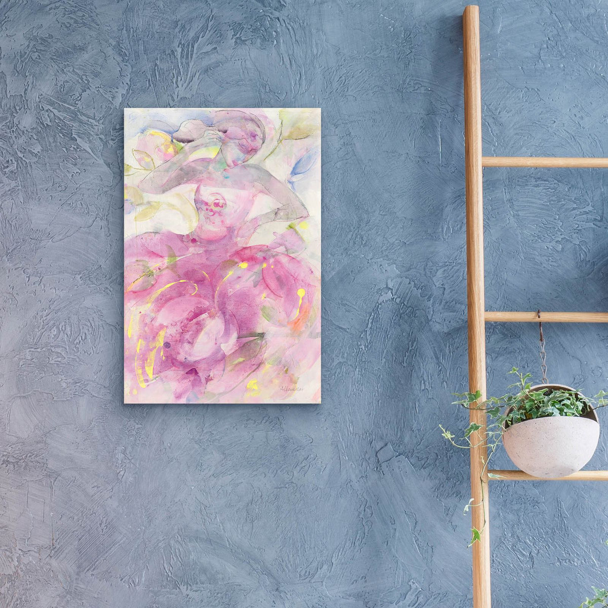 Dancer 2 by Albena Hristova - 16x24 acrylic wall art in a room