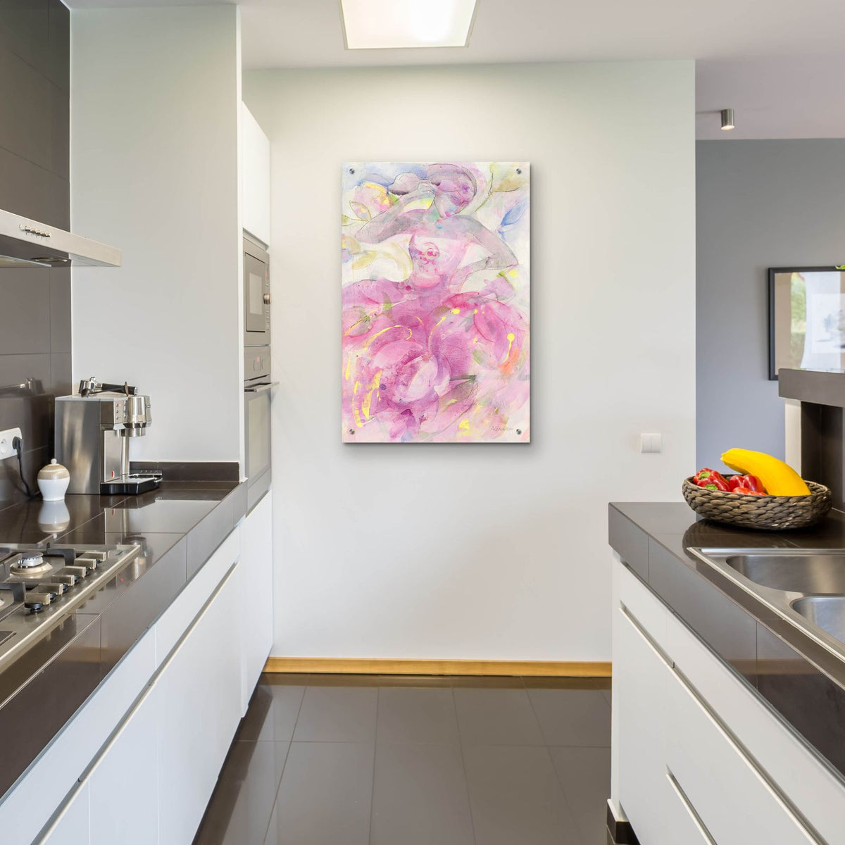 Dancer 2 by Albena Hristova - 24x36 acrylic wall art in a room