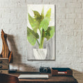Tropical Planter 1 by Albena Hristova - 12x24 acrylic wall art in a room