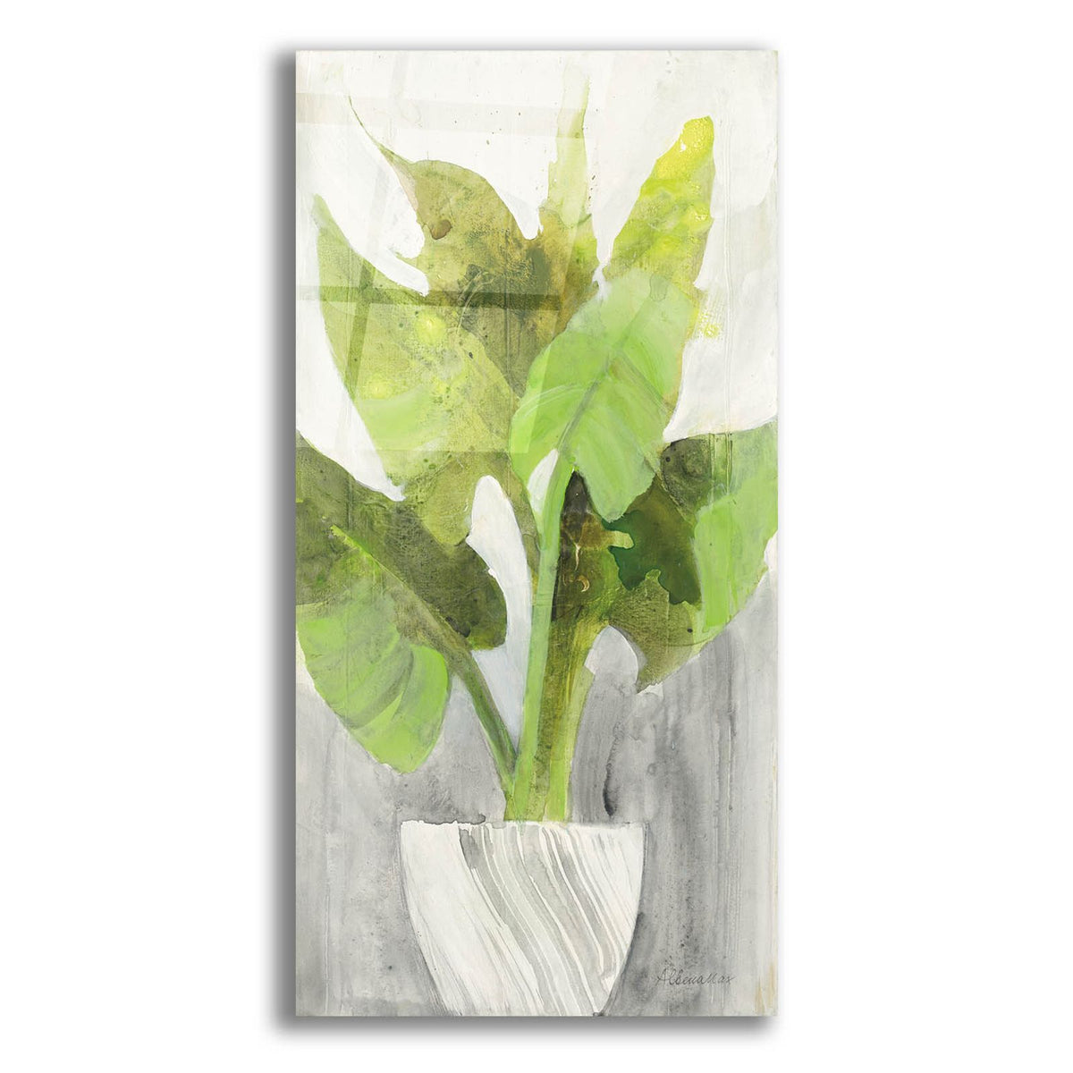 Tropical Planter 1 by Albena Hristova acrylic glass wall art