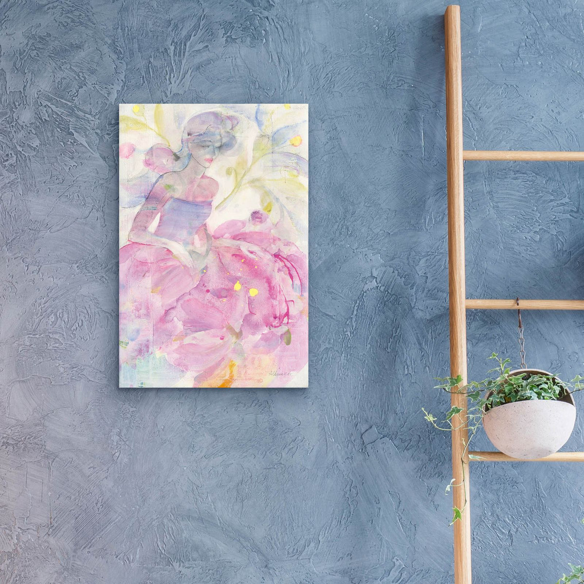 Dancer 1 by Albena Hristova - 16x24 acrylic wall art in a room