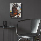 Epic Art 'Proud Spirit'  by Albena Hristova Acrylic Glass Wall Art,12x16
