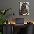Epic Art 'Proud Spirit'  by Albena Hristova Acrylic Glass Wall Art,12x16