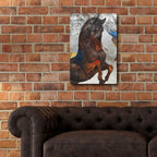 Epic Art 'Proud Spirit'  by Albena Hristova Acrylic Glass Wall Art,16x24