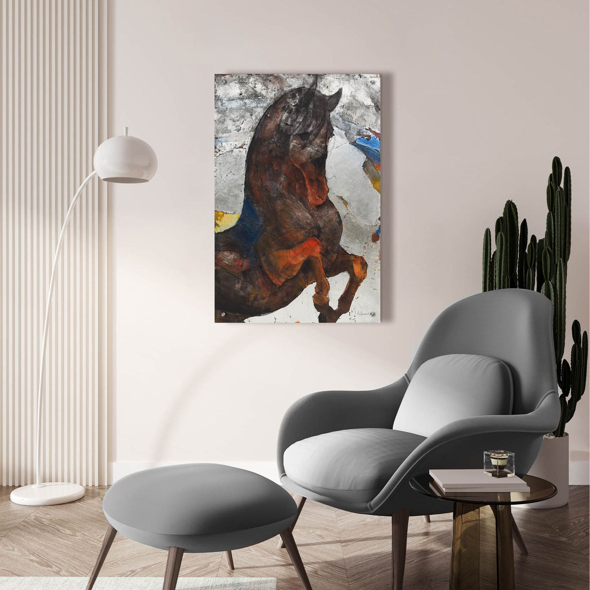 Epic Art 'Proud Spirit'  by Albena Hristova Acrylic Glass Wall Art,24x36